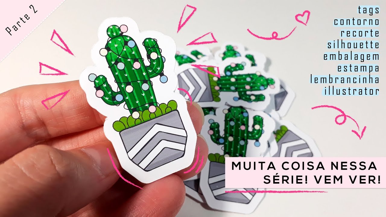 Como Fazer Tags e Contorno de Imagens no Illustrator Parte 2