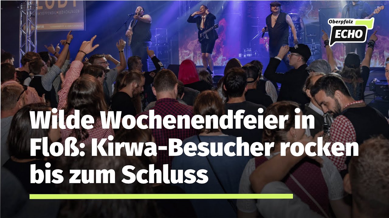 Am letzten Tag der Flosser Kirwa 2023 haben AC/DX das Festzelt zum Beben gebracht
