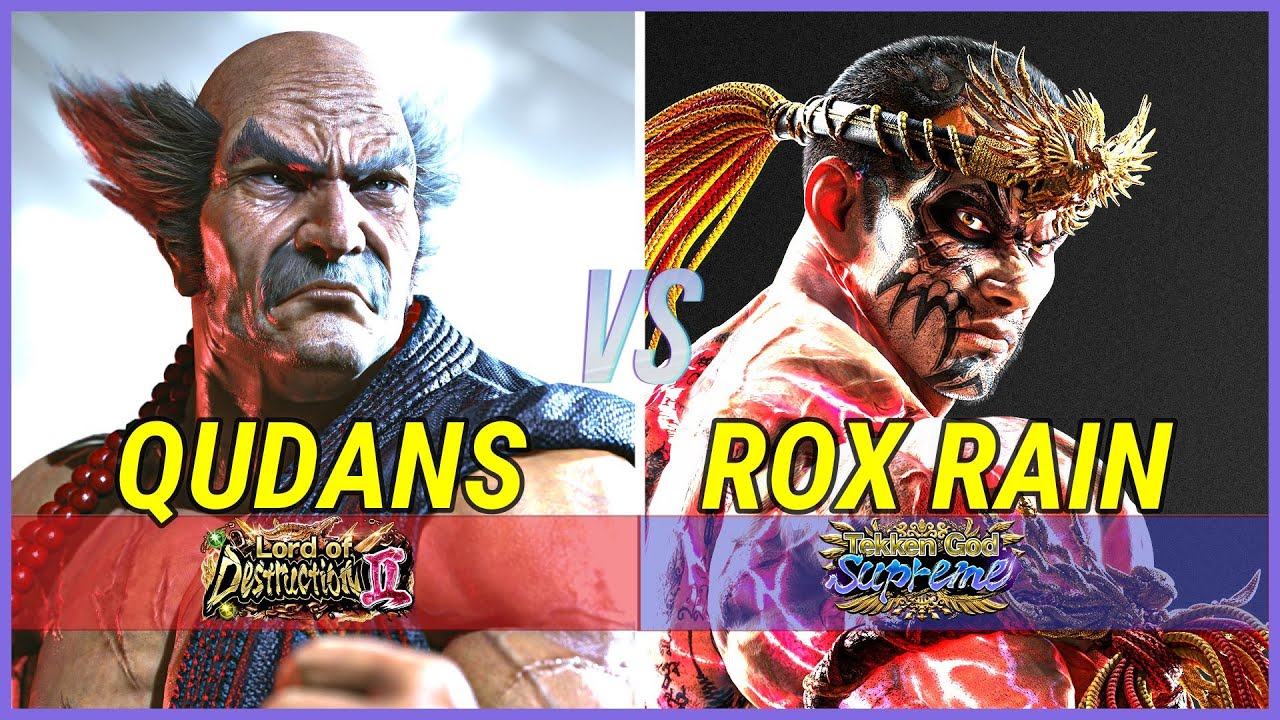 Tekken 8 | Qudans (Heihachi) vs Rox Rain (Fahkumram) High Level Gameplay
