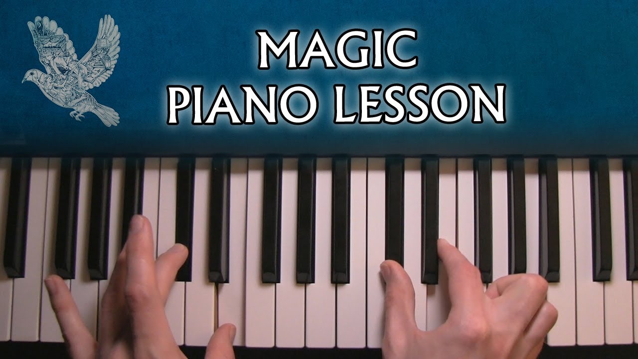 How to play Coldplay - Magic on piano