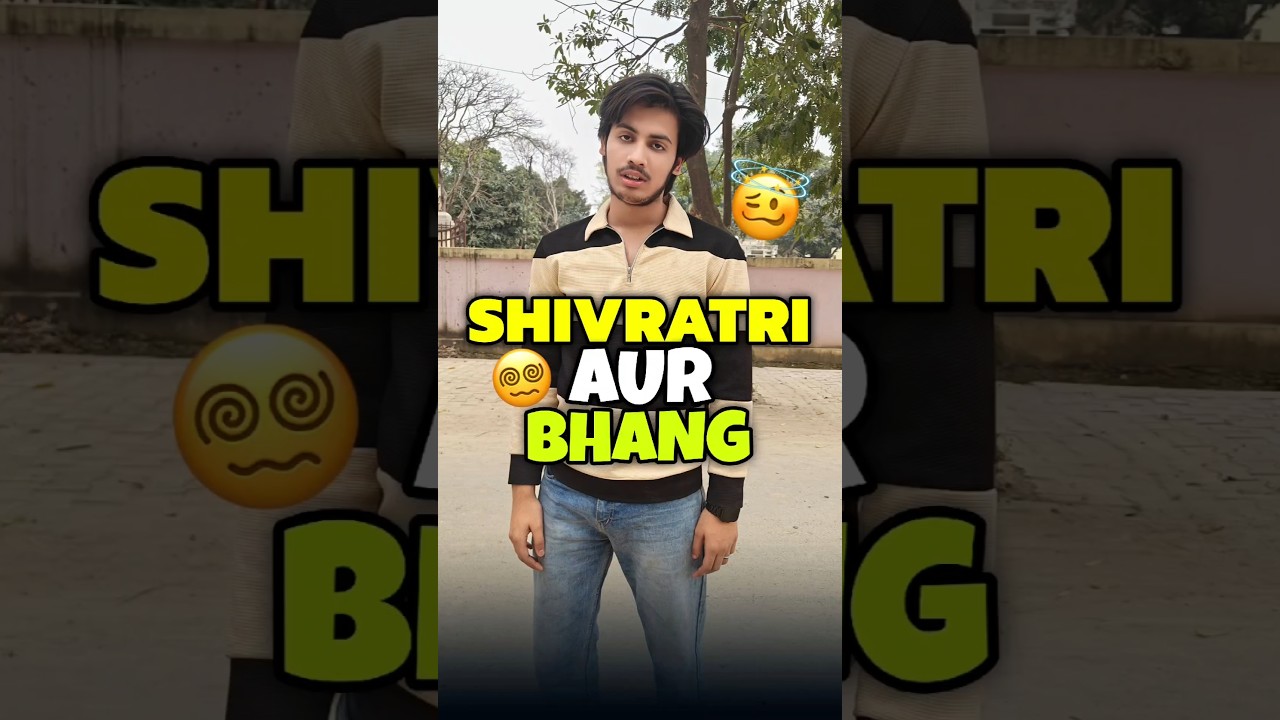 Shivratri Aur Bhang 💀😱 | Mini Vlog #shorts #minivlog #ashortaday #vlog #tranding #cat #cats
