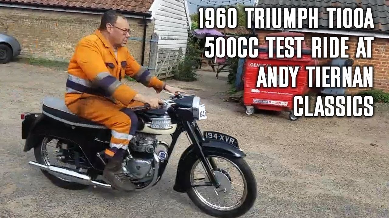 1960 Triumph T100A 500cc at Andy Tiernan Classics #09330TRI