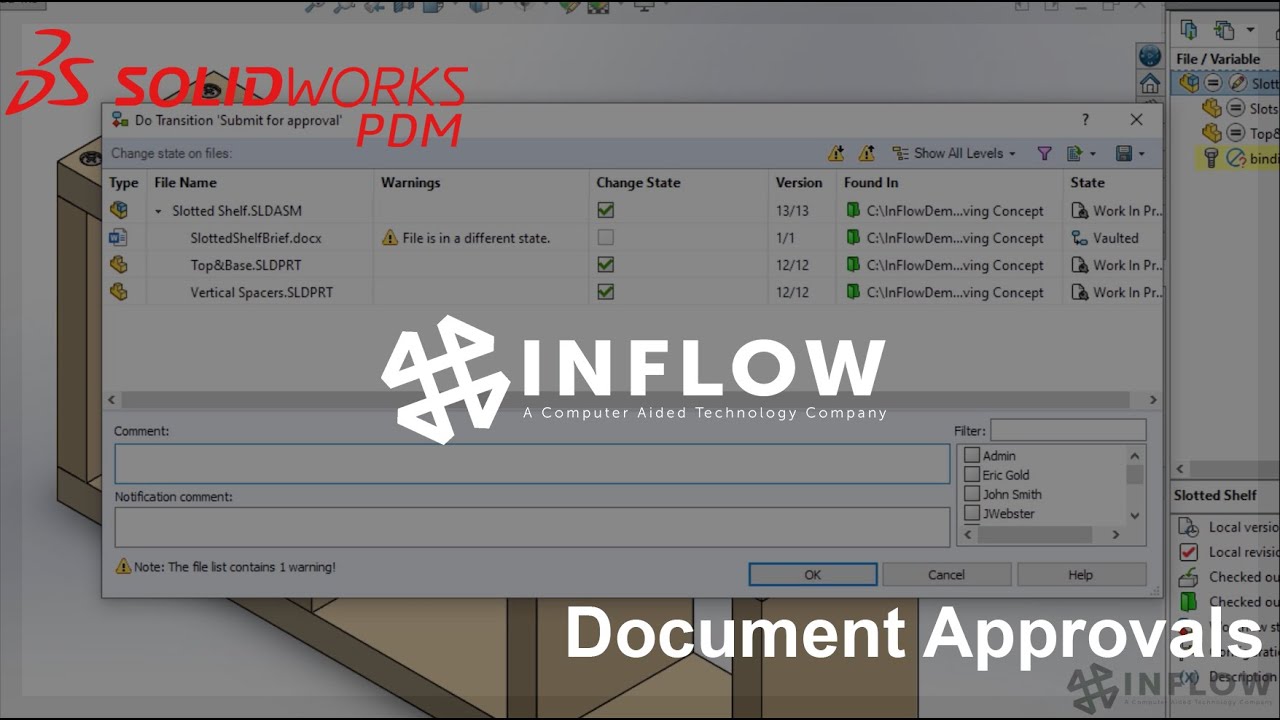 Document Approvals - Day In The Life - SOLIDWORKS PDM User Series