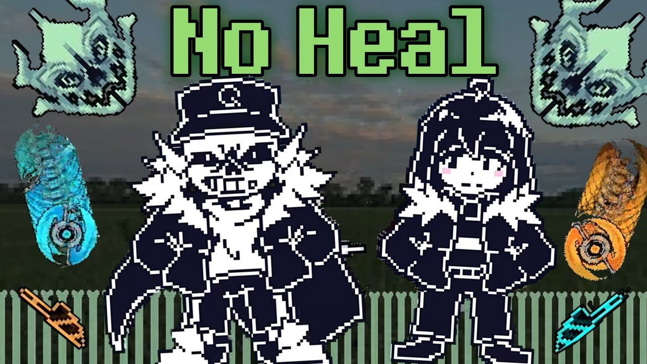[NO HEAL] SPMY Sans & Chara fight ORIT