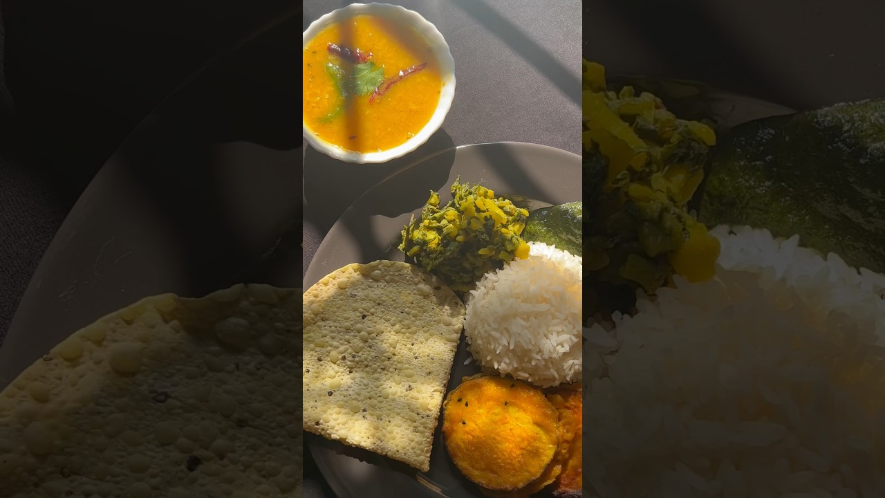 Special Veg Thali for Papa #shorts #youtubeshorts