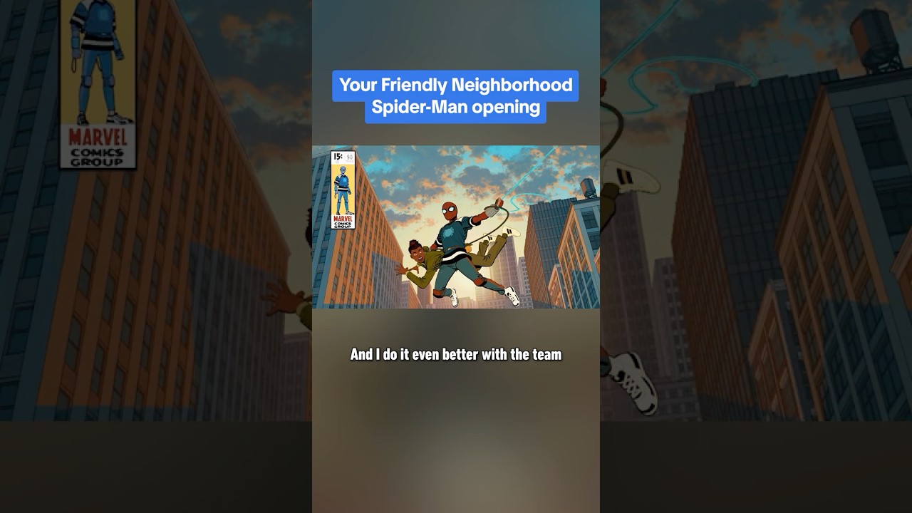 Theme Song for Your Friendly Neighborhood Spider-Man! Will you be watching? #spiderman #theme #intro