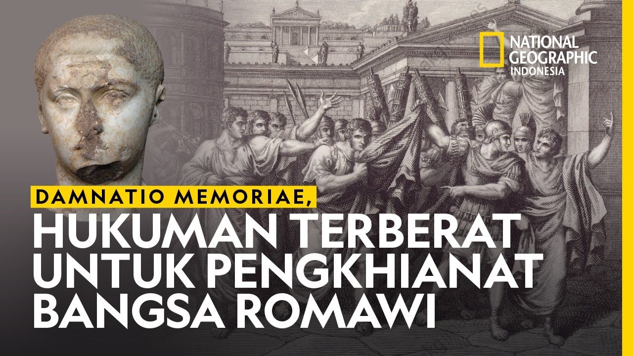 Hukuman Pemimpin Romawi yang Kejam, Patung dan Koinnya DIHANCURKAN.