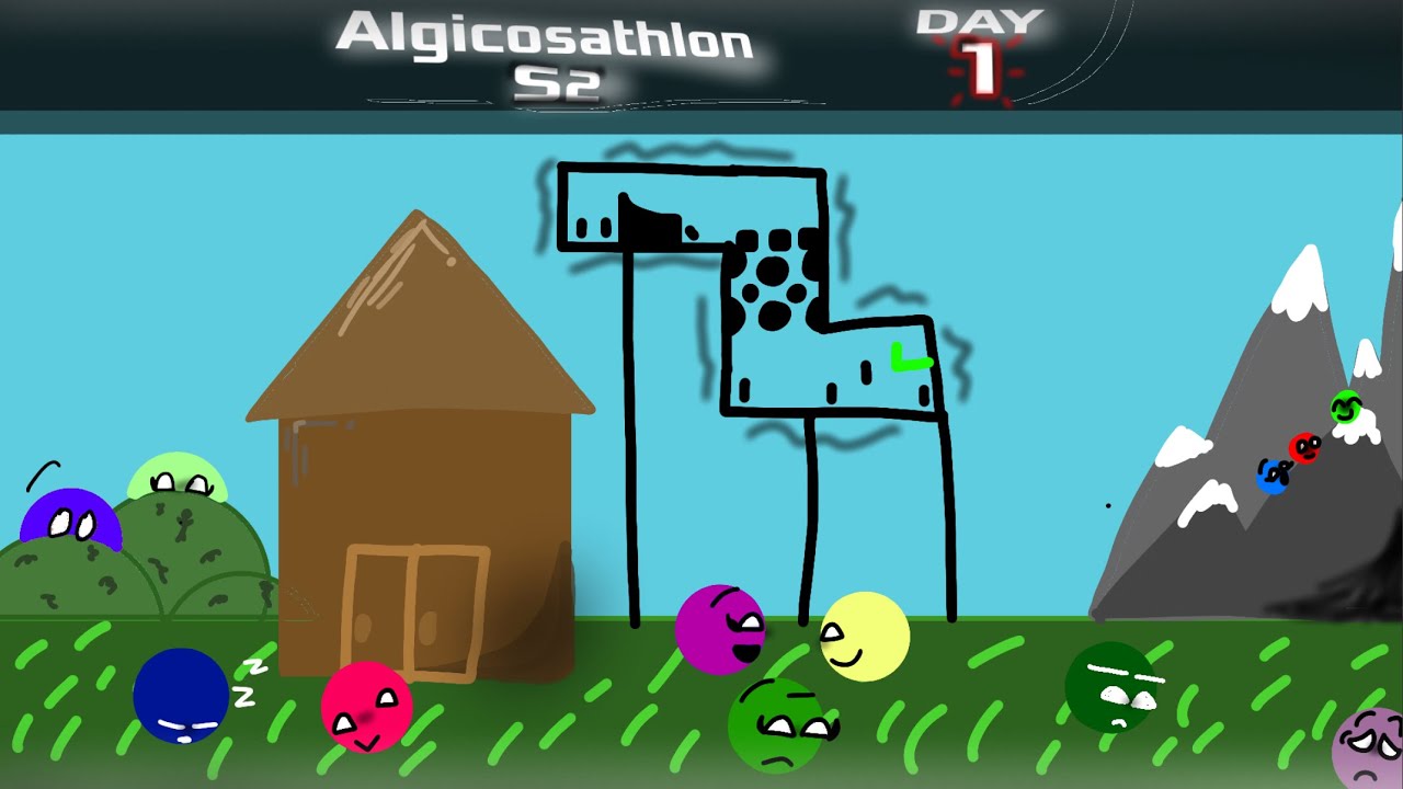 Algicosathlon S2 day 1 | Always have a brave start |