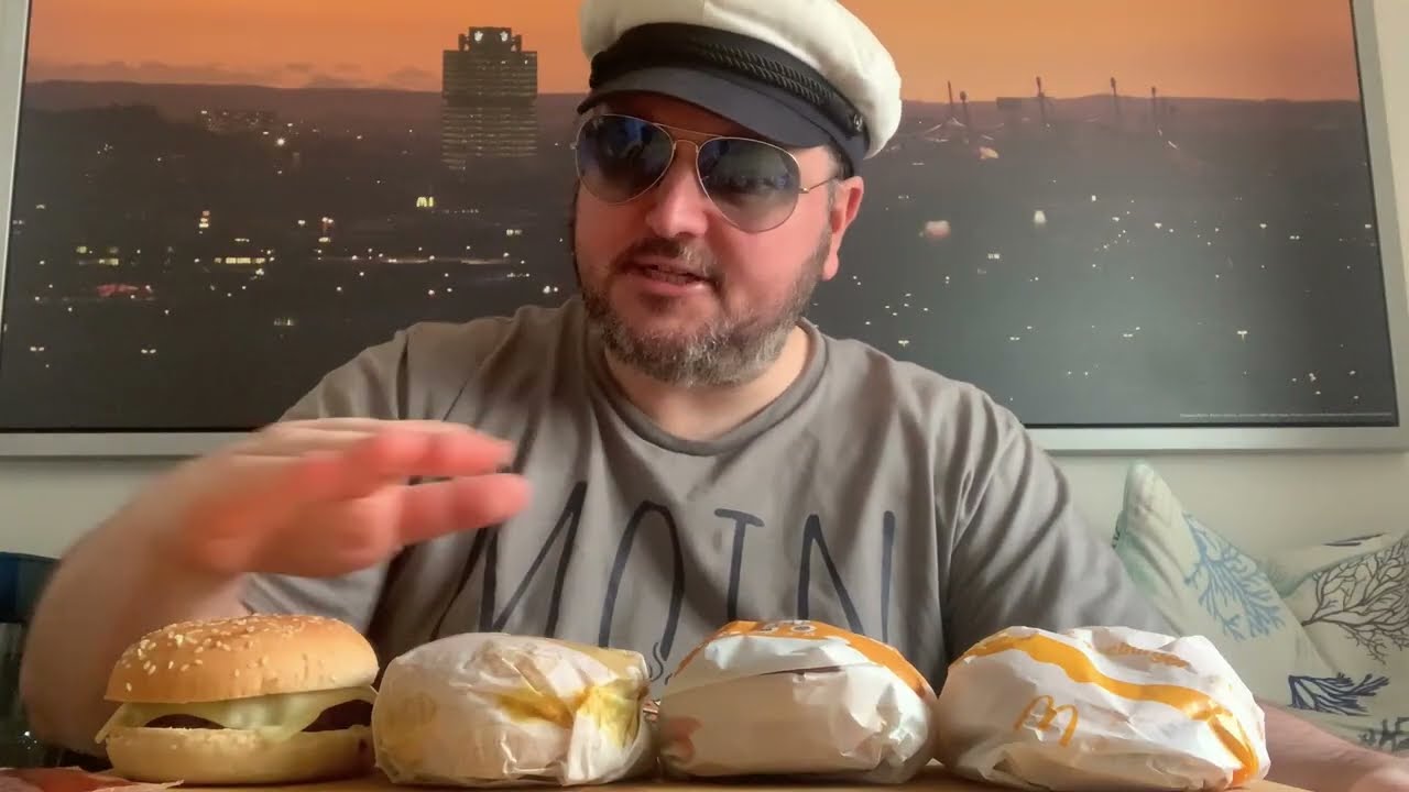 Der grosse Cheeseburger Test. McDonalds vs. Burger King vs. Lidl. Käptn Küche #113