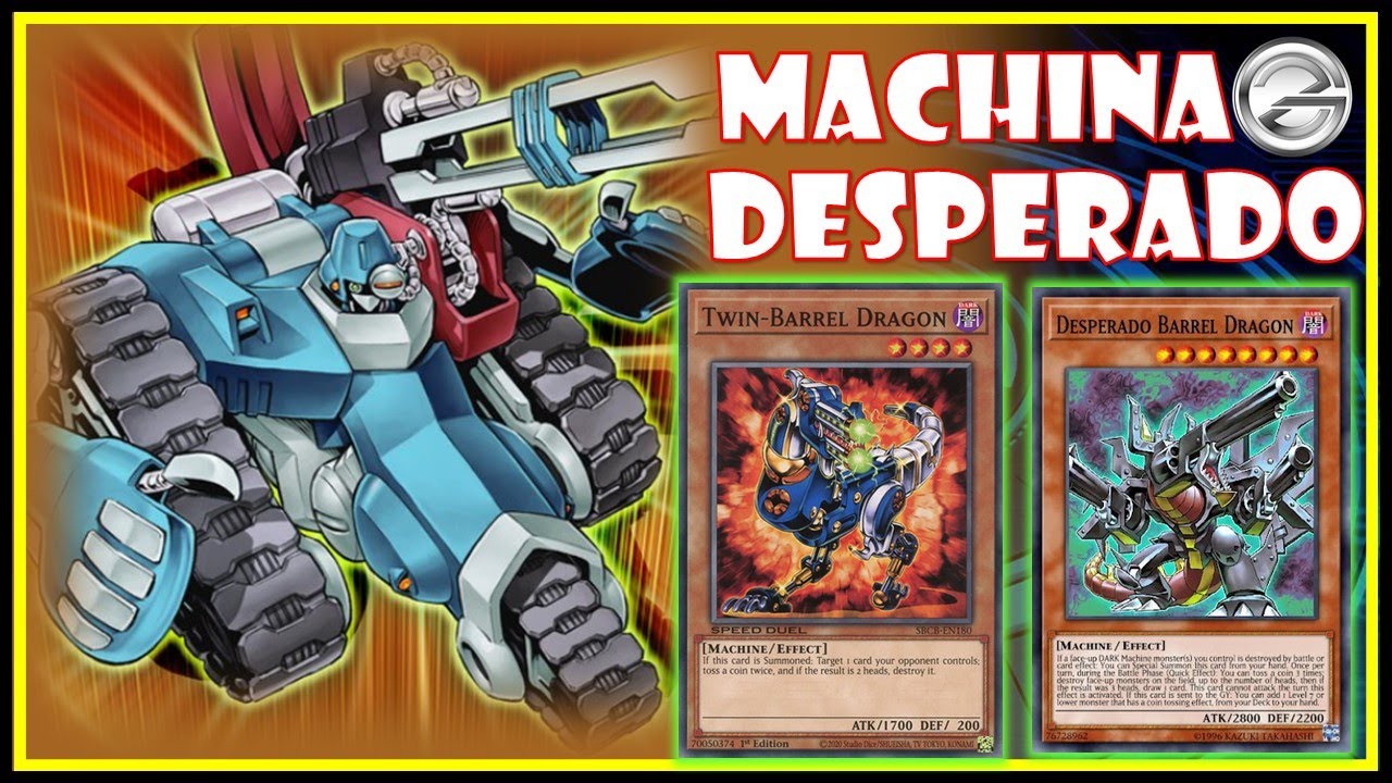 Yugioh Duel Links | Desperado Barrel Dragon Deck 2021 Combo With Machina Fortress | 遊戯王デュエルリンクス