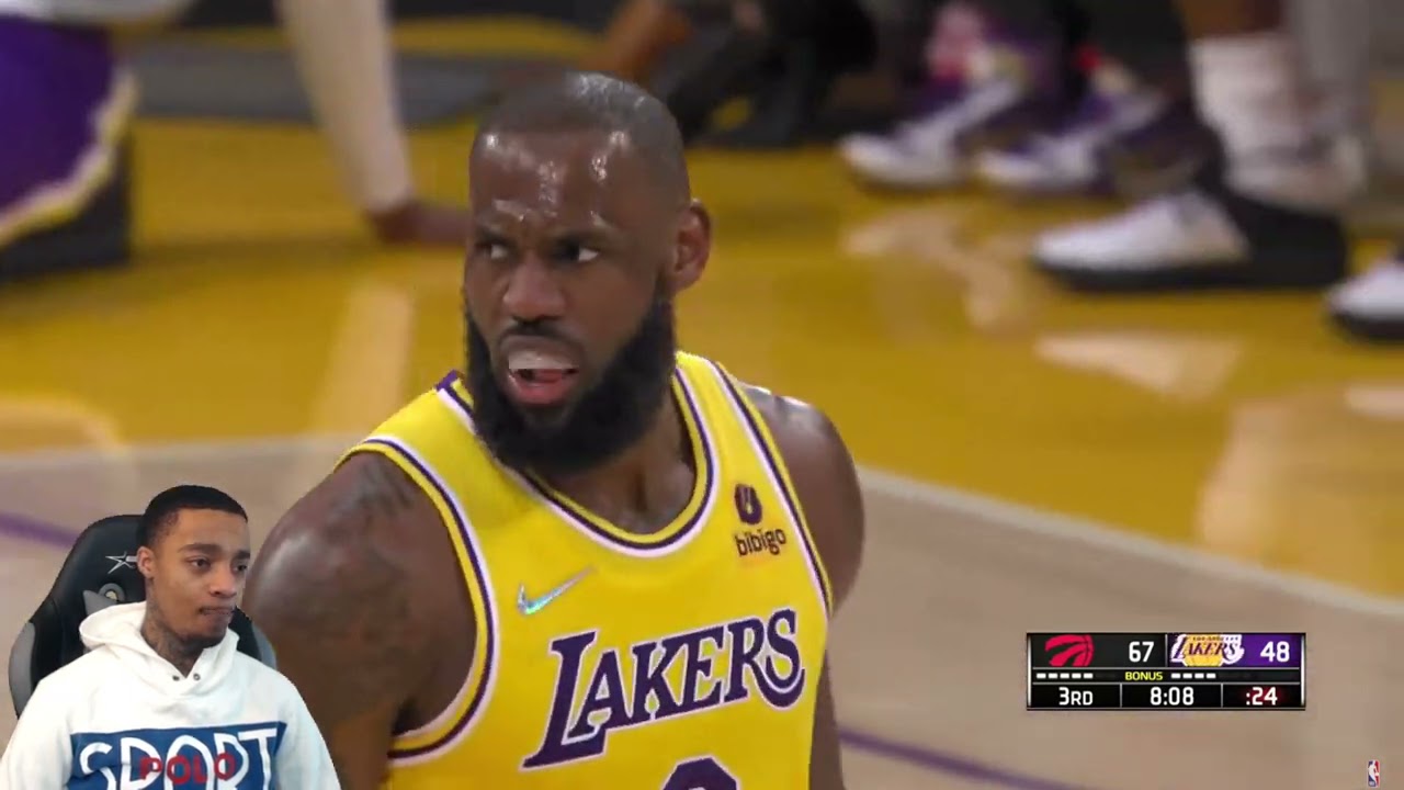 FlightReacts RAPTORS at LAKERS | FULL GAME HIGHLIGHTS | March 14, 2022!
