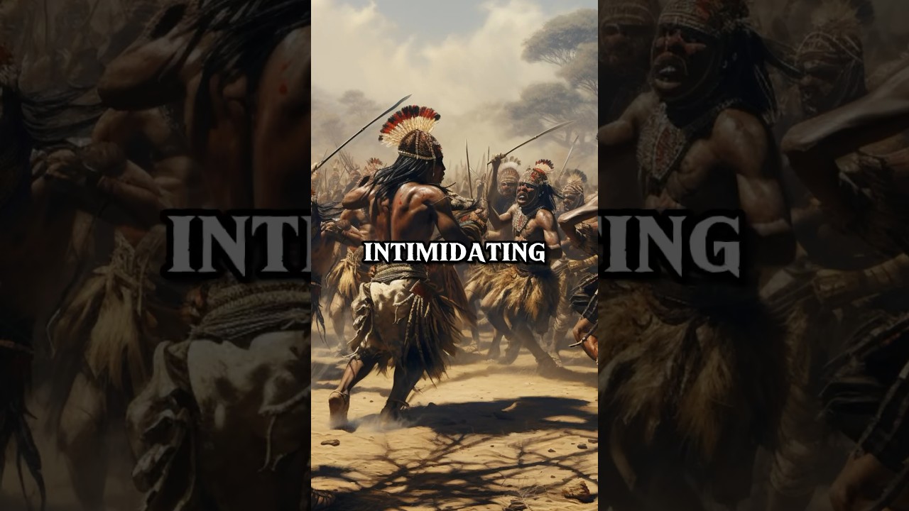 How Zulu Warriors Used Dancing to Win Battles 😱🏹 #historical #history #historyfacts #shortstory