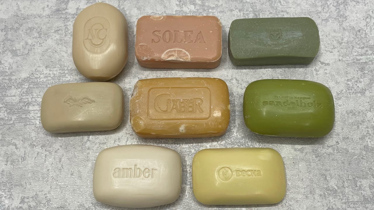 Ретро мало / Vintages soaps/ ASMR / мыло СССР