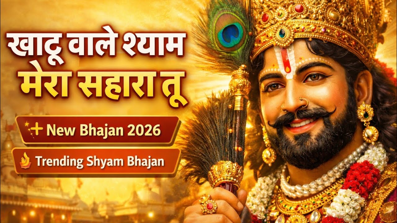 खाटू वाले श्याम 🙏 मेरा सहारा तू | New Khatu Shyam Bhajan 2026 | Trending Shyam Bhajan