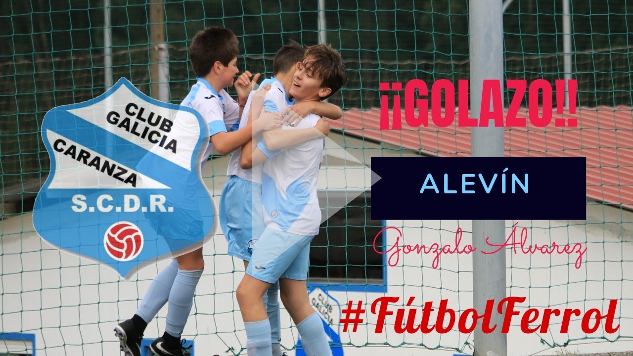 Gol - Galicia Caranza vs Racing Ferrol C (Alev&iacute;n)