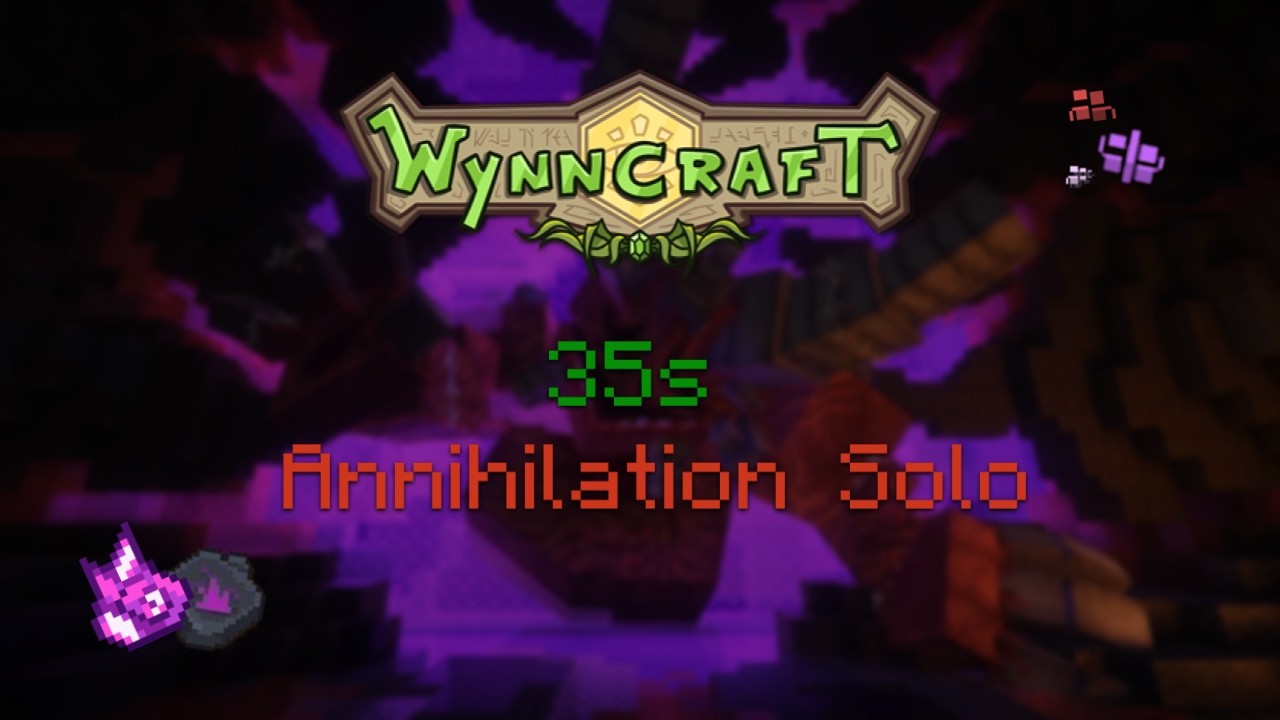 35s Annihilation Solo | Wynncraft Speedrun