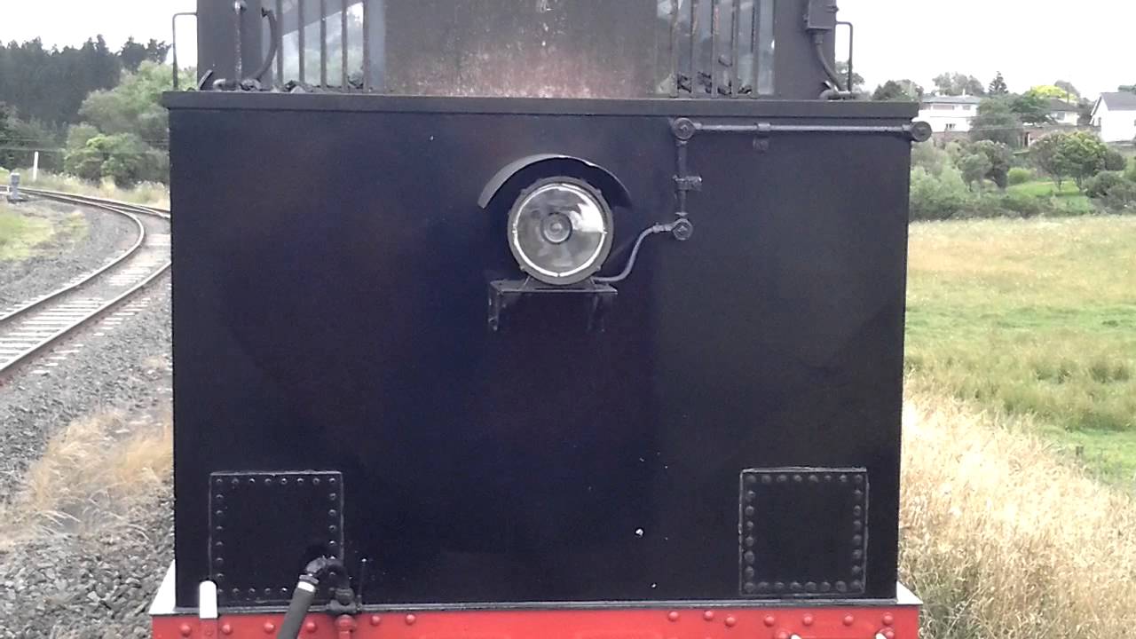 Old steam train links up with carriage wow