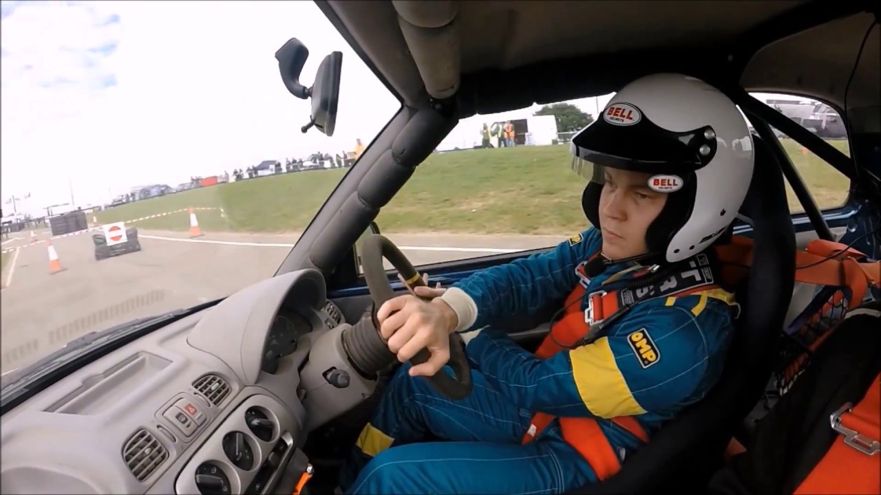 Stuntman ''Alex Bracq' Rally Driving