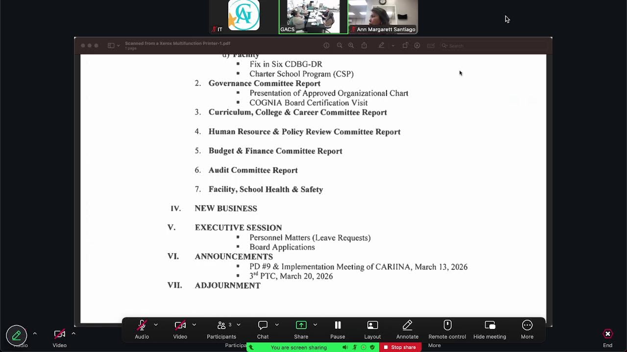BOT Regular Meeting - Guahan Academy Charter School (02/24/2026) PART 2