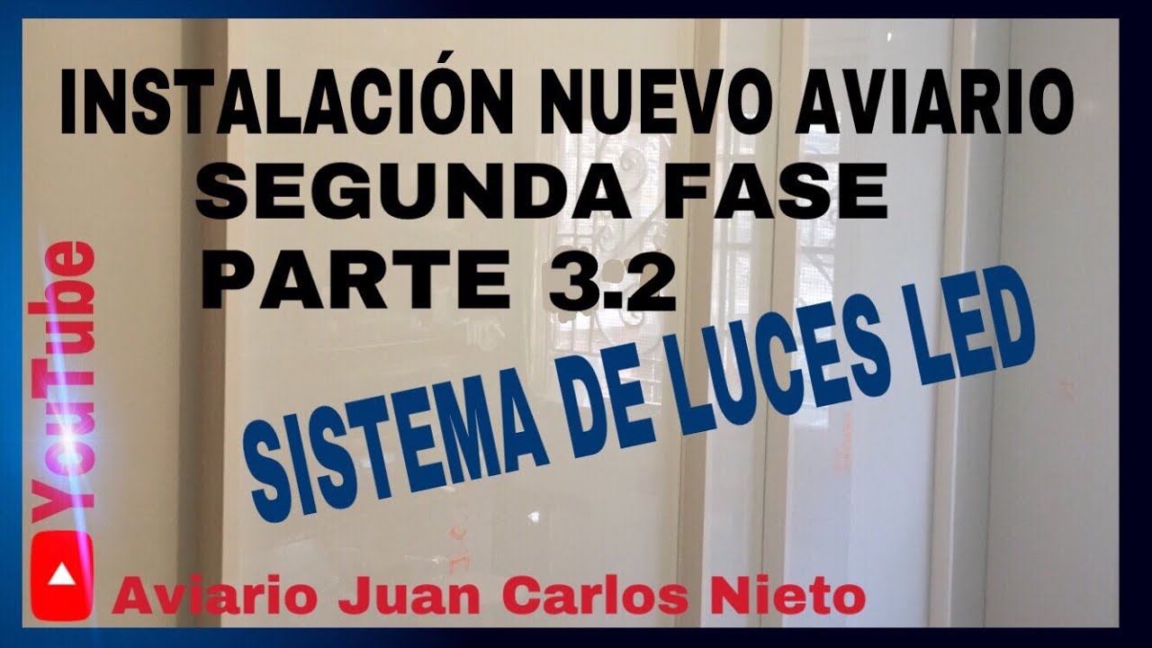 0048 FASE 2 INSTALACIÓN NUEVO AVIARIO SISTEMA DE LUCES LED 2ªPARTE