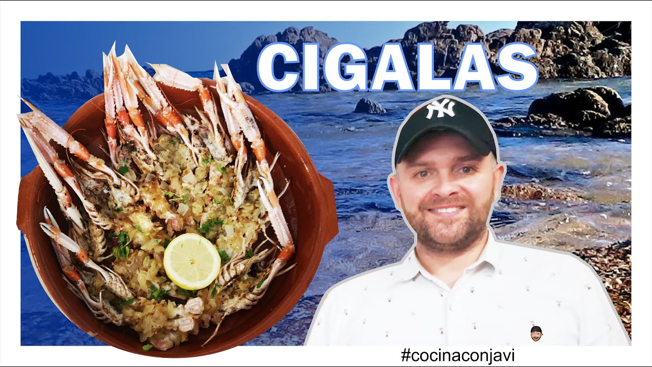 CIGALAS con CEBOLLA FLAMBEADAS
