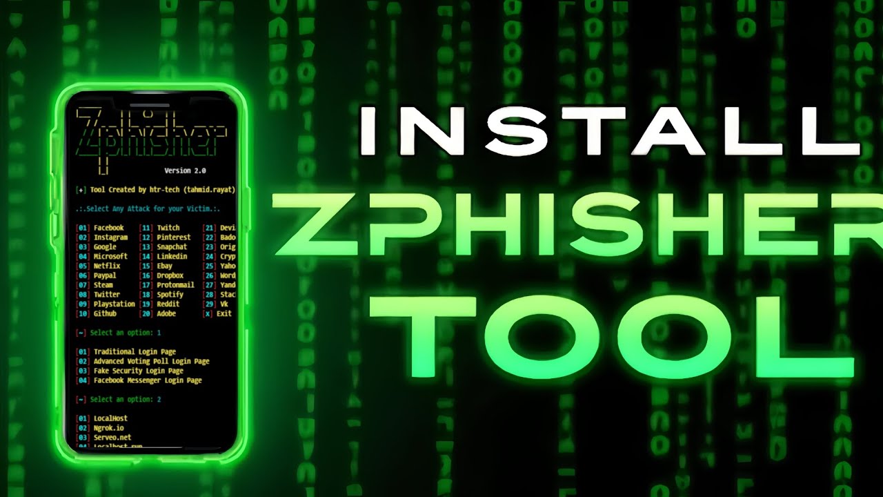 How to Install Zphisher in Termux | Phishing Tool for Beginners 2025 🔥