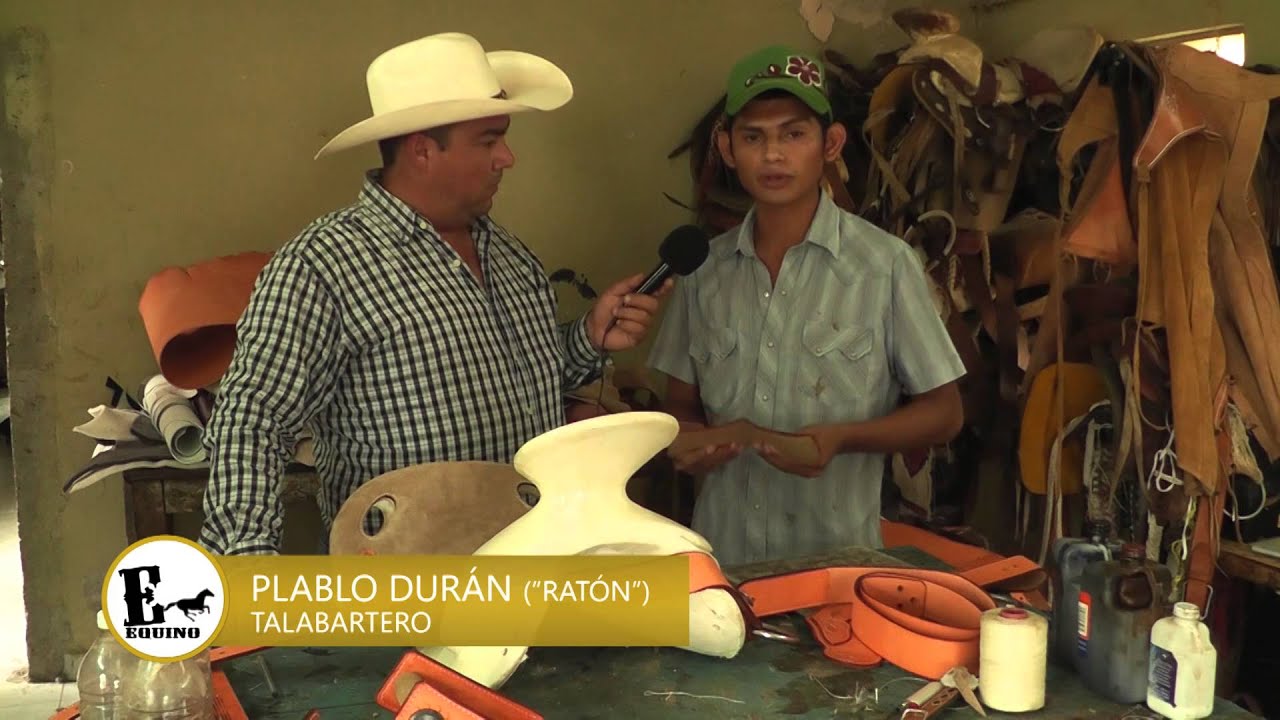 Equino: FABRICACIÓN DE UNA MONTURA parte 1