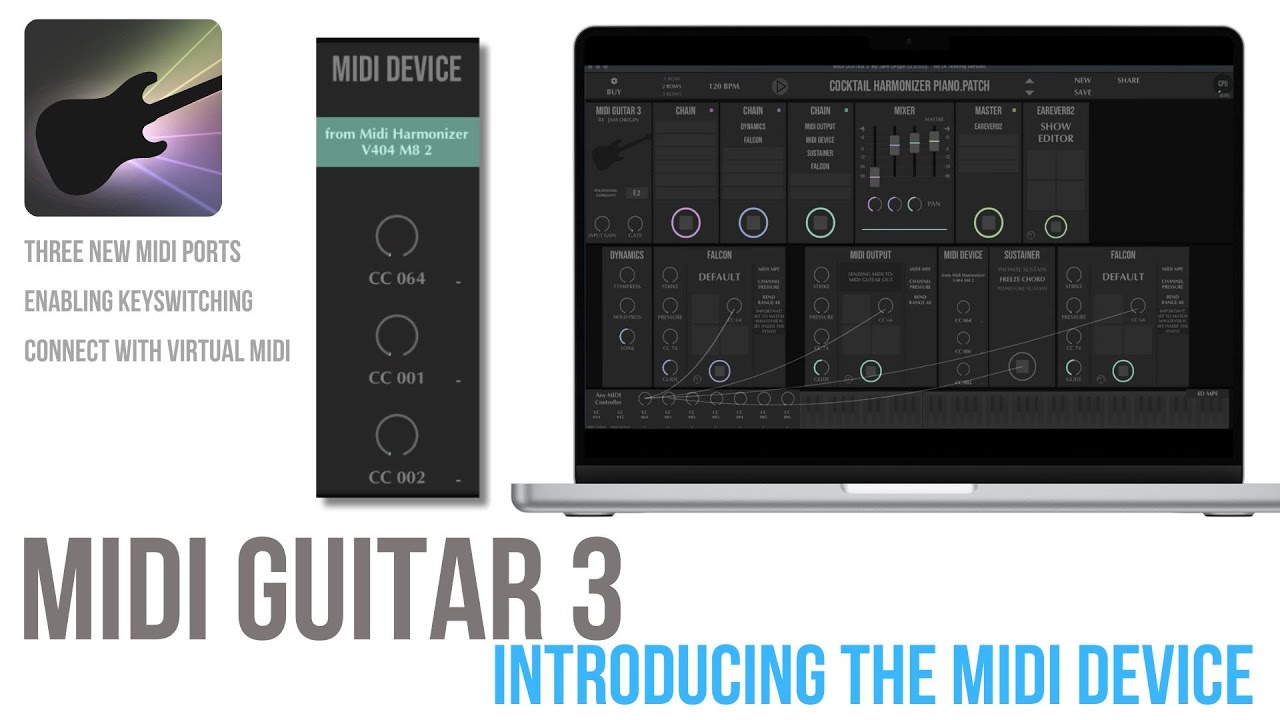 MIDI Guitar 3 - Introducing the MIDI Device