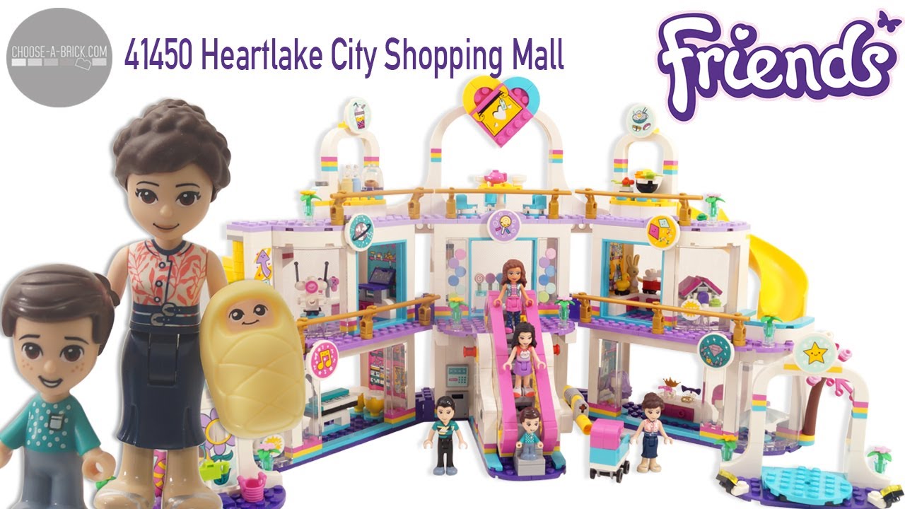 Обзор Торгового центра в Хартлейк-Сити LEGO Friends! 🛍️ Набор 41450 (2021)