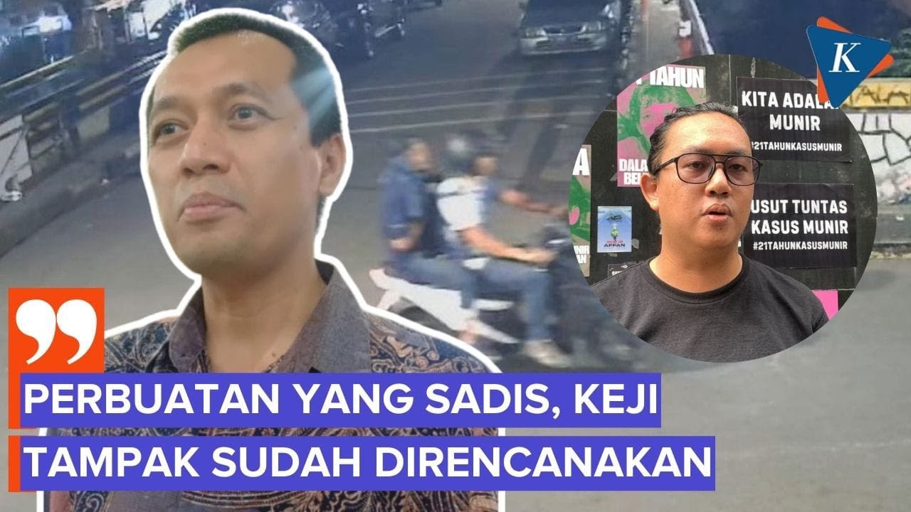 Andrie Yunus Disiram Air Keras, Dirjen HAM: Perbuatan Sadis dan Keji!