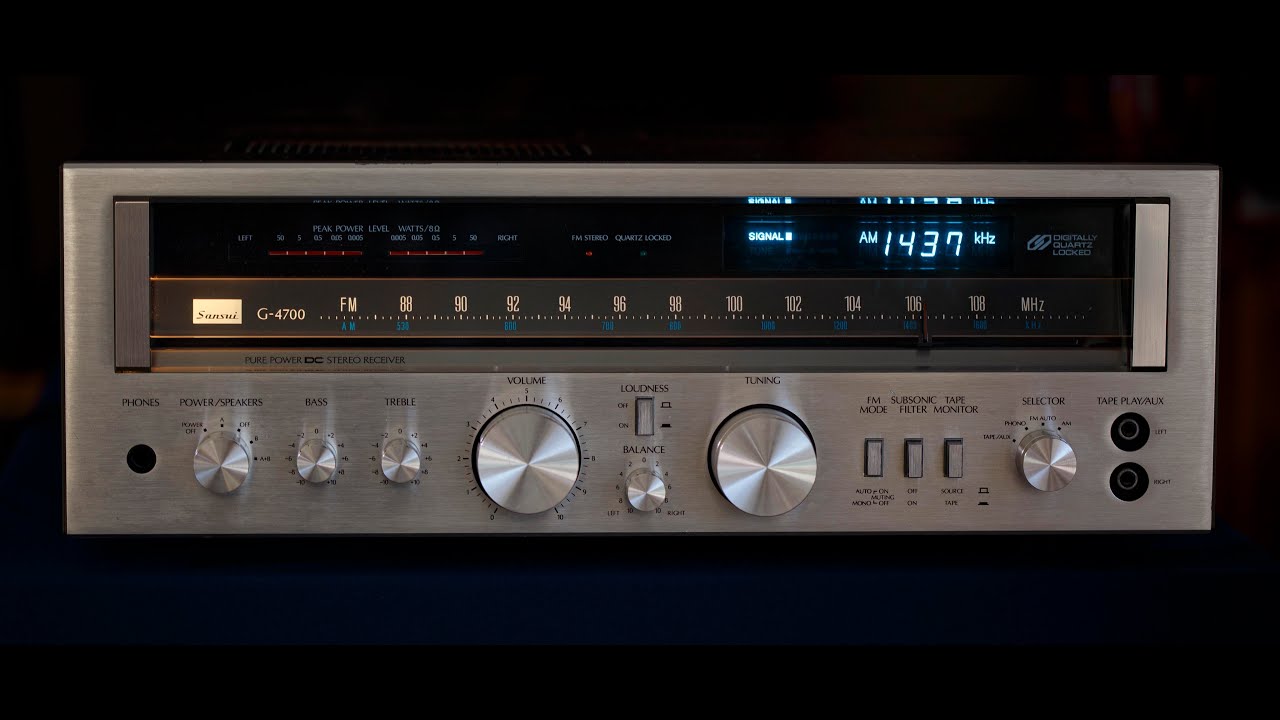 Sansui G4700 Receiver- Vintage Audio Review Episode #154