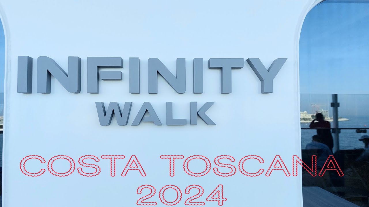 COSTA TOSCANA INFINITY WALKING AREA #MILO COOPER FAMILY TV