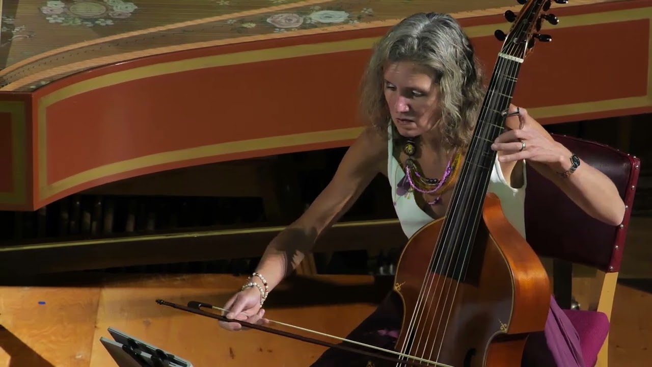 Jean Philippe Rameau - Cinquième concert in D minor, RCT 11 - Josephine van Lier, viola da gamba