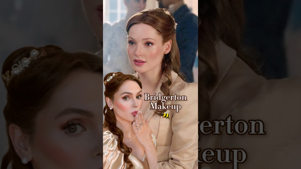BRIDGERTON Makeup Tutorial🐝 Francesca Edition! #Bridgerton