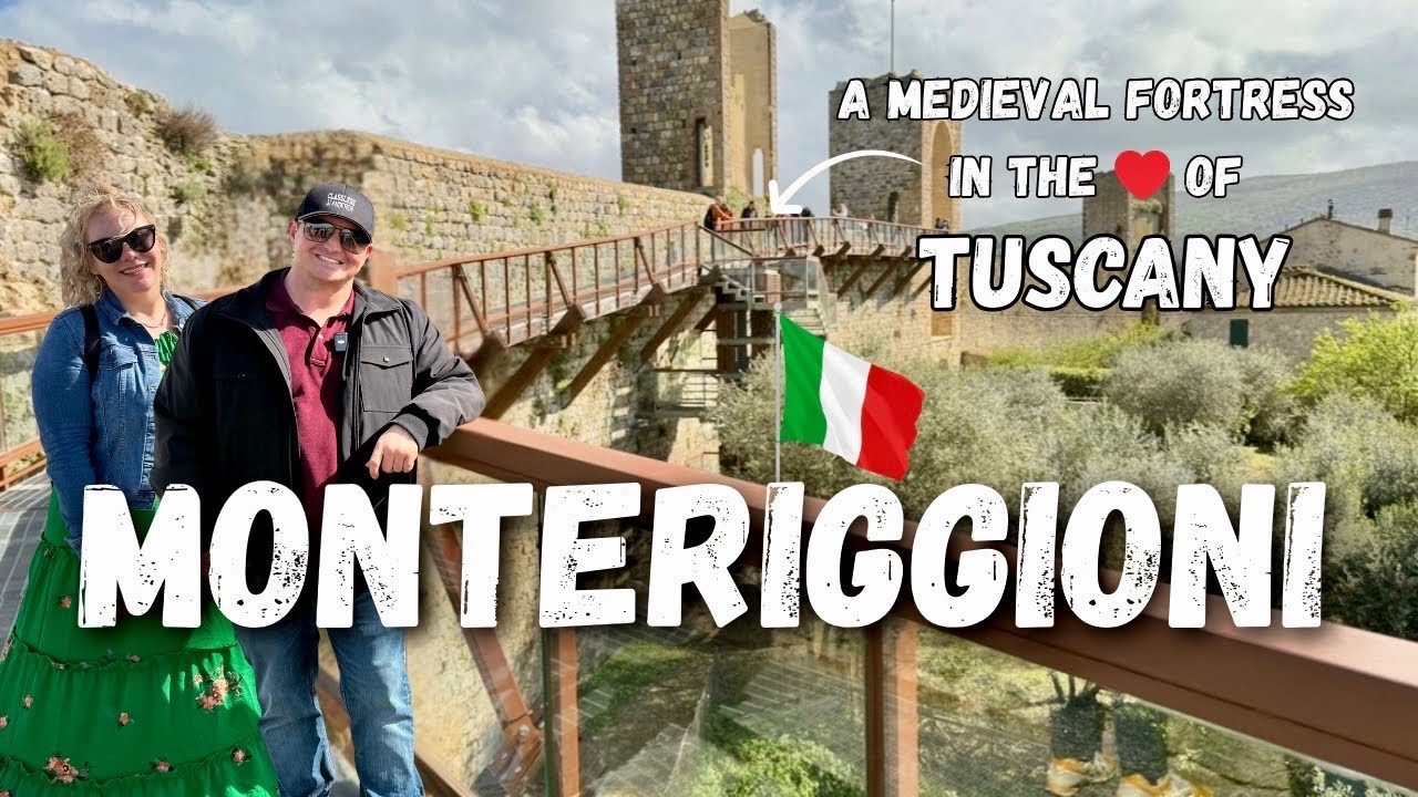 Monteriggioni, Italy 🇮🇹 | Tuscany&rsquo;s Medieval Fortress