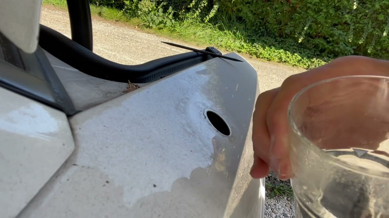 Mercedes Benz 190 (W201) Antennendichtung (Kopfdichtung und Fußdichtung) tauschen
