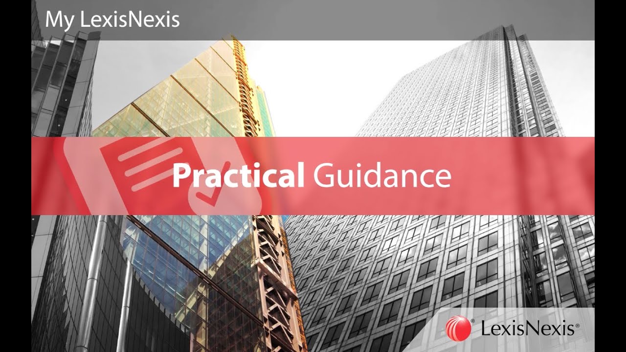 Practical Guidance from LexisNexis South Africa