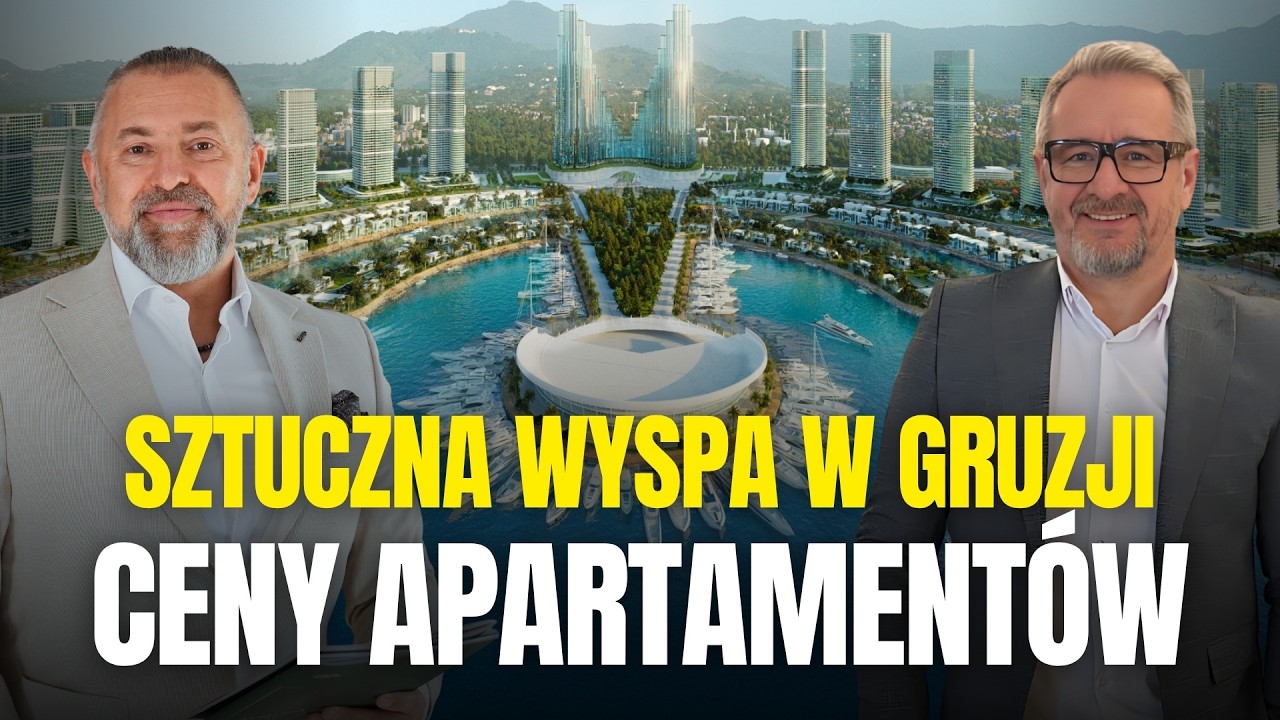 Zbudują miasto na morzu! Ile kosztuje apartament na sztucznej wyspie? Ambassadori Island Batumi