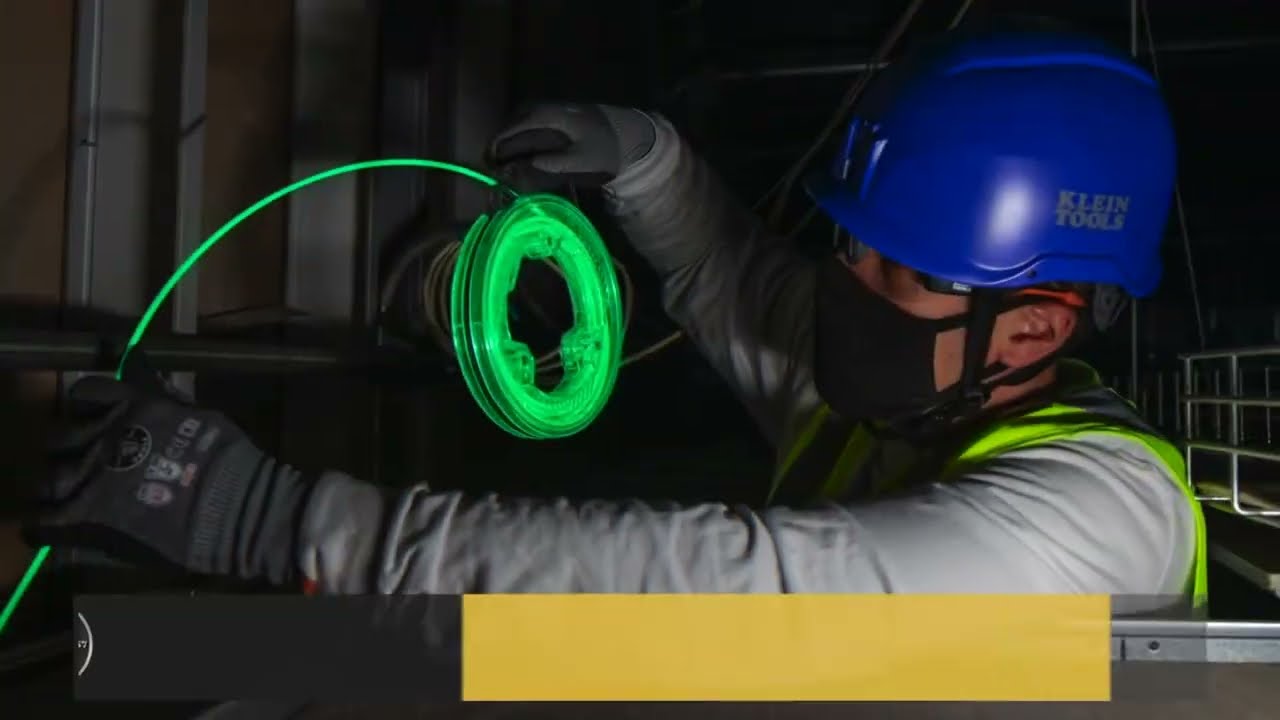 Klein Tools 50660 | Glow in the Dark Fish Tape 12M