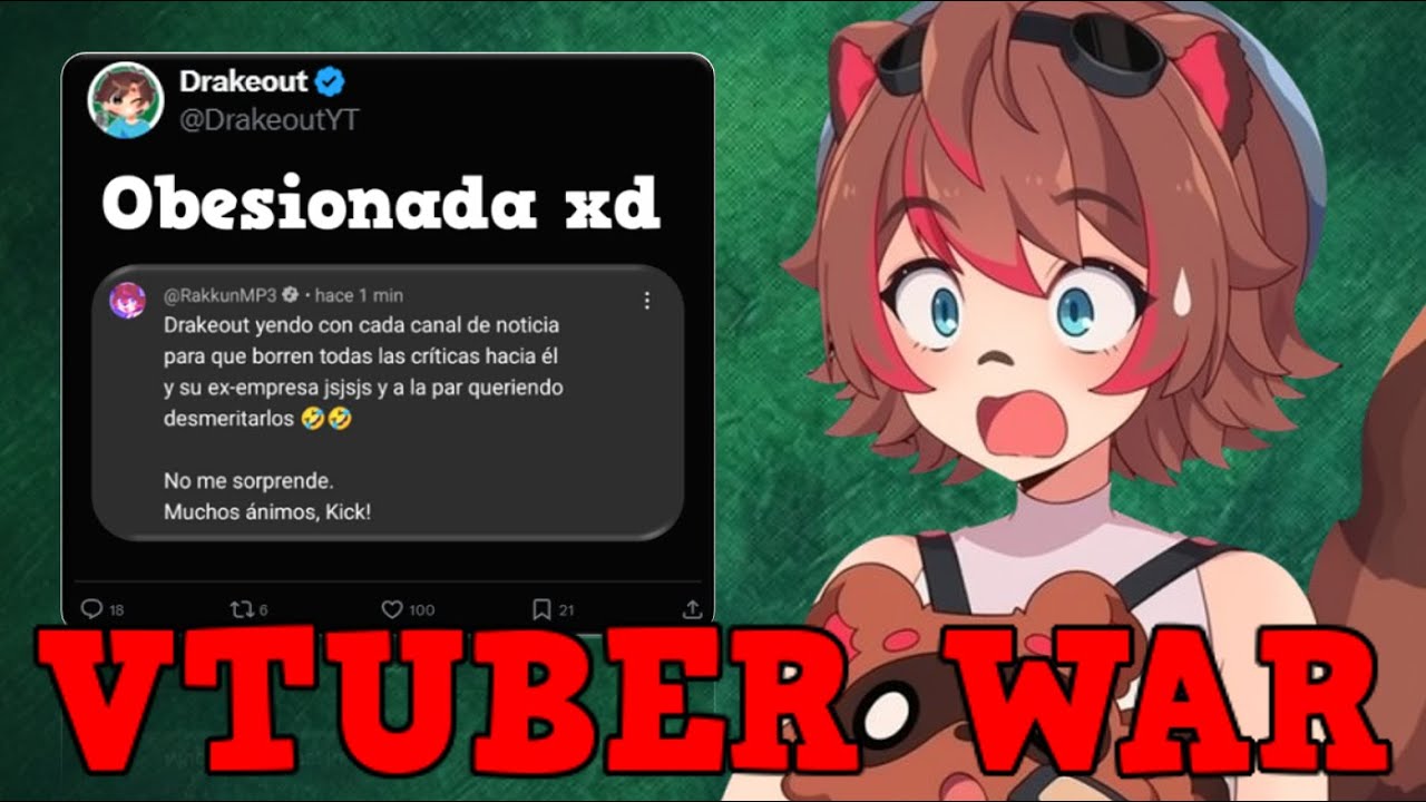 DRAKEOUT ACUSO A RAKKUN DE ESTAR OBSESIONADA CON EL POR MI CULPA... (CONTEXTO)