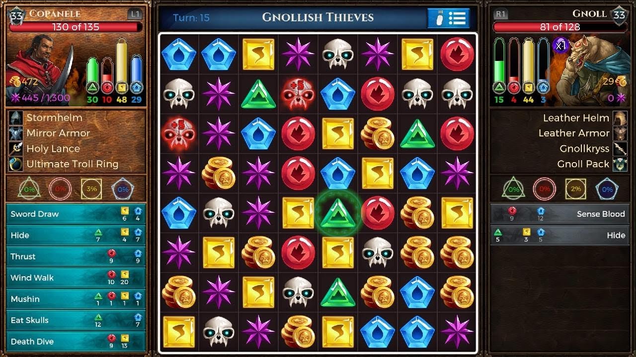 Puzzle Quest: Immortal Edition Ur-Ghoul Capture