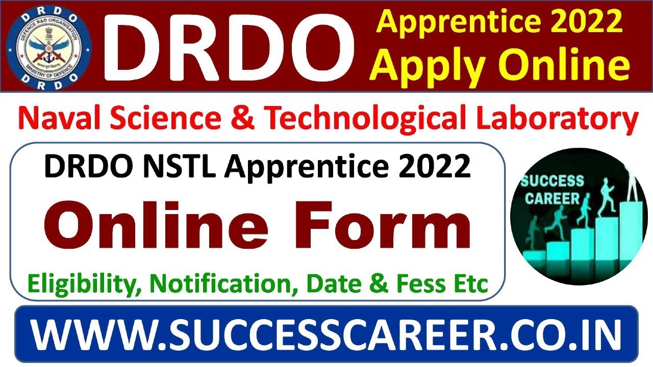 DRDO NSTL Apprentice 2022 For ITI, Diploma & Degree Latest Apprentice Form, How To Apply Online Form
