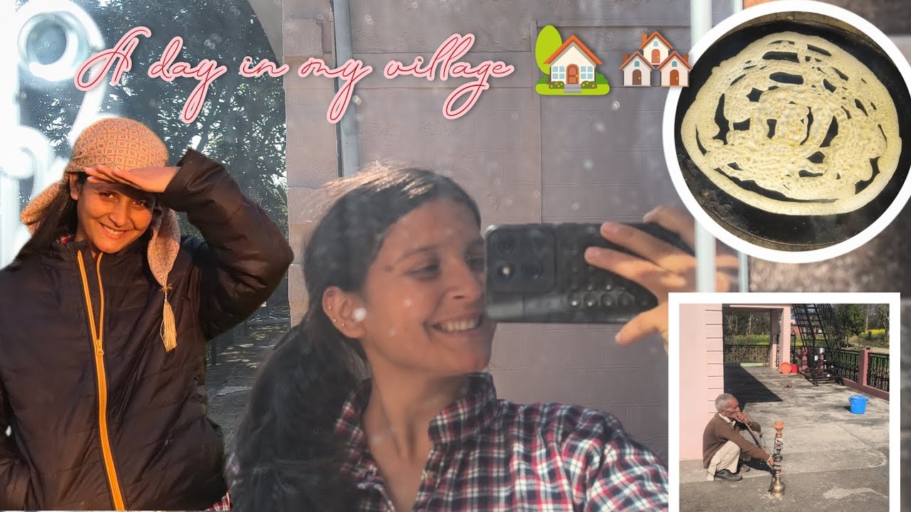 A day in my village 🍀🌿#villagerlifestyle #himachalpradesh #bilaspurians #viralvideo 