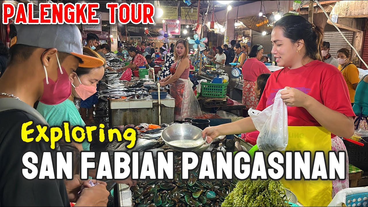 SAN FABIAN PANGASINAN FOOD MARKET | Morning Palengke Tour & Meeting Wonderful, Friendly Locals!