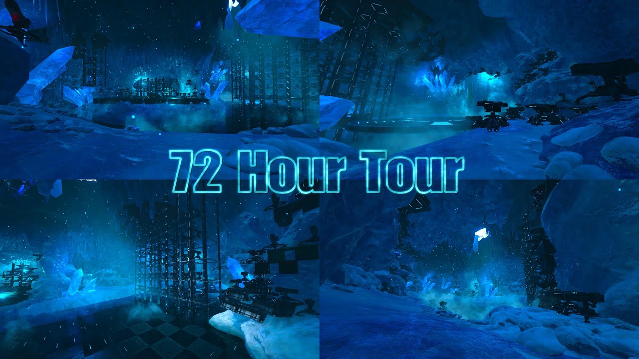 Ark PS5 HDR 4K || 72 Hour Base Tour On 