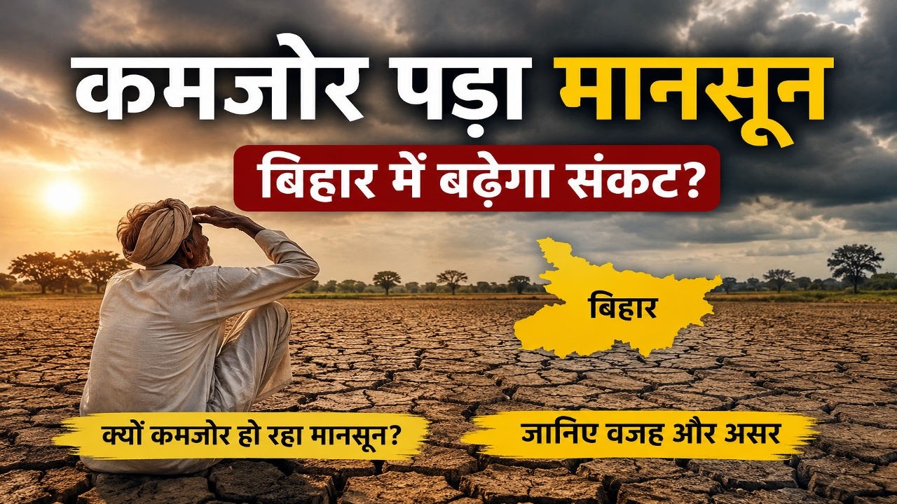 Bihar Weather Update बिहार में कमजोर पड़ा मानसून! बढ़ेगी गर्मी या होगी बारिश?
