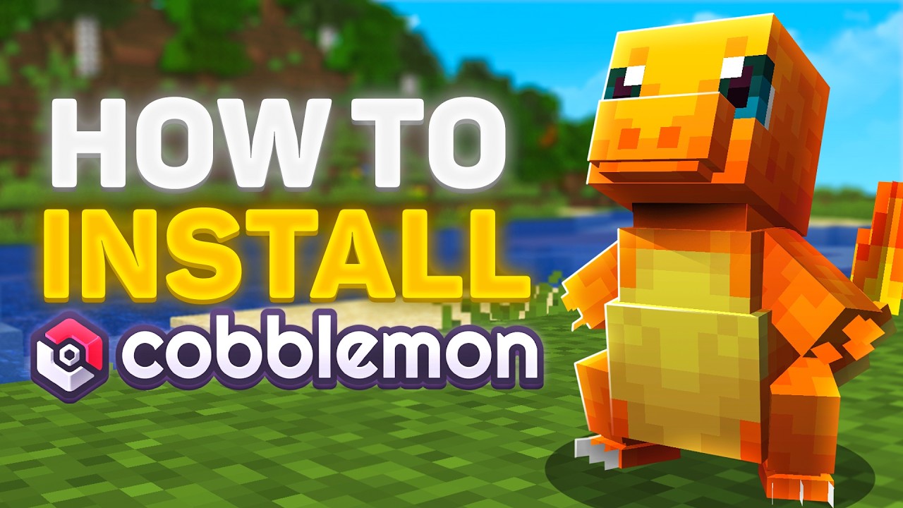 КАК УСТАНОВИТЬ COBBLEMON (мод Cobblemon для Minecraft 1.21.1)