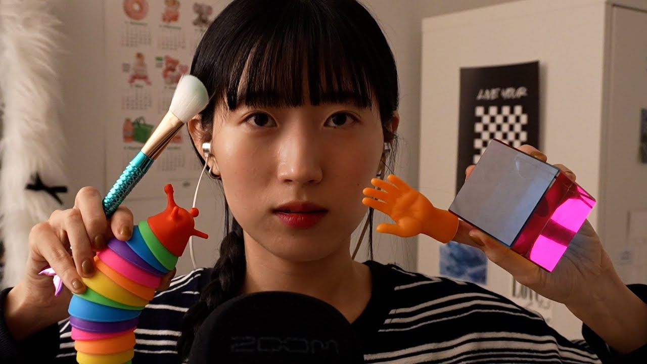 ASMR 새 카메라 테스트 (시각적 트리거, 근황토크)