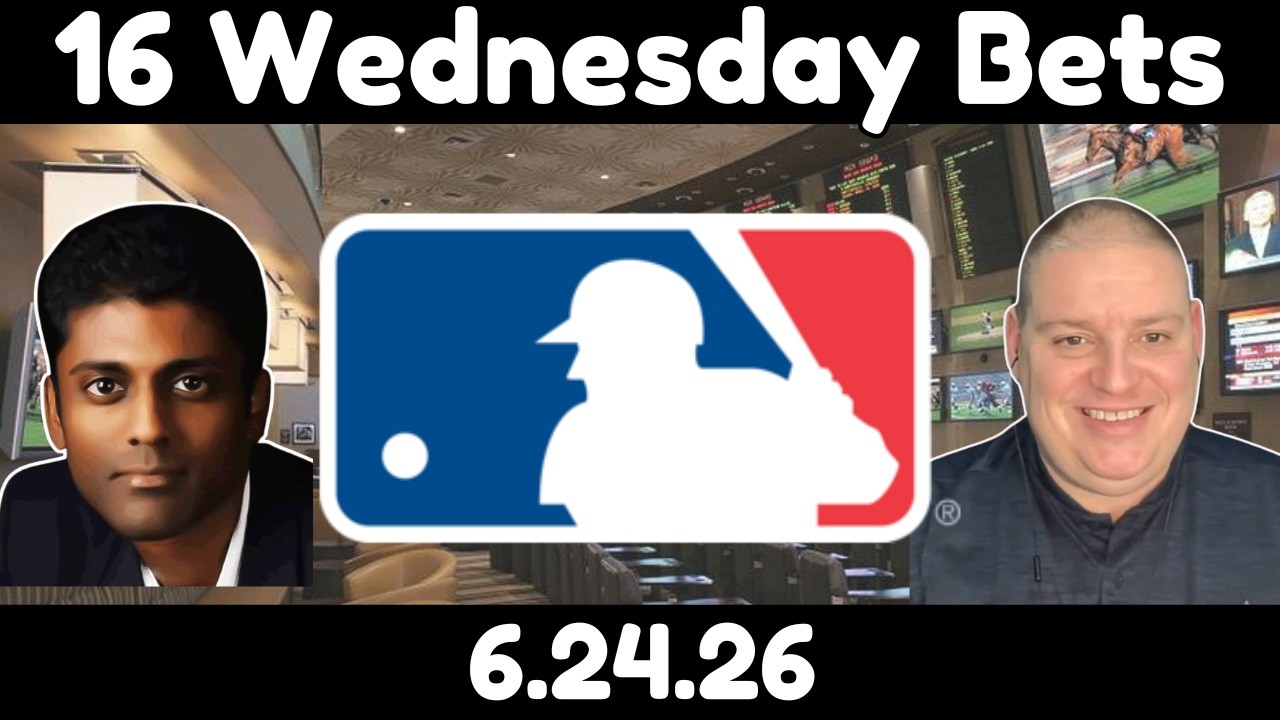 Wednesday MLB Picks - 6/24/26 l Craig Trapp & Indian Cowboy MLB Betting Picks & Baseball Predictions