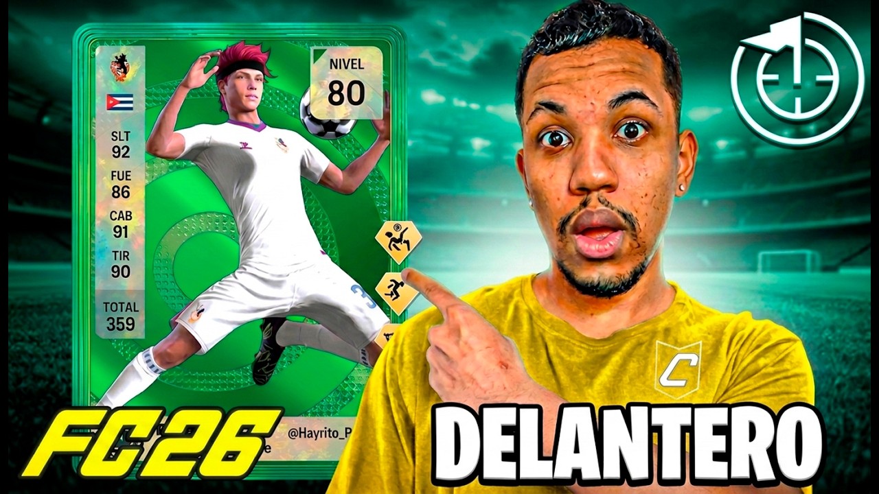 La MEJOR BUILD META de DELANTERO OBJETIVO NIVEL 80 en FC 26 Clubes - Estilo Zlatan